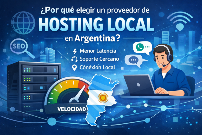 ¿Qué ventajas tiene alojar un sitio web en Argentina?